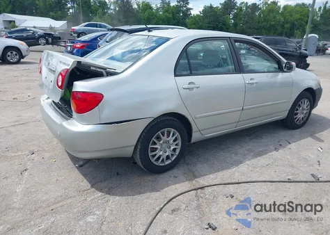 2004 Toyota Corolla Le z USA, uszkodzony, nr VIN JTDBR32E642034351
